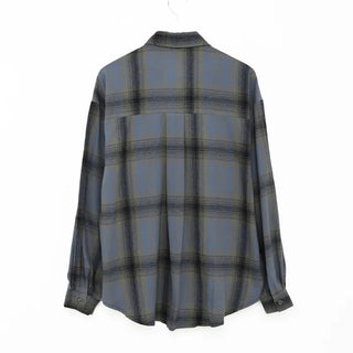 Two-tone checkered shirt