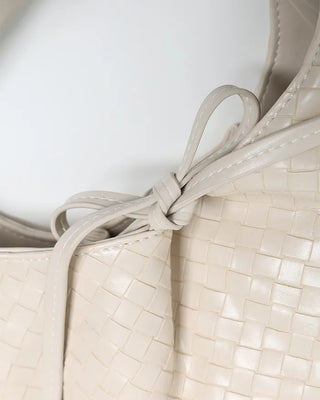 Intrecciato Ribbon Shoulder Bag