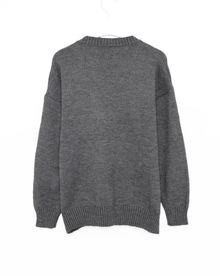 Bear Round Knit