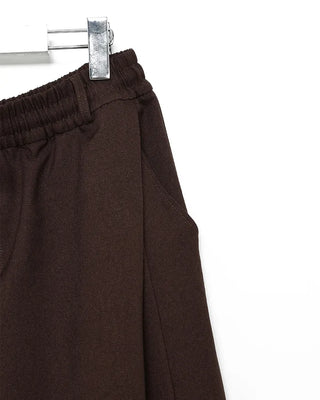 Classic pleated wide-leg pants