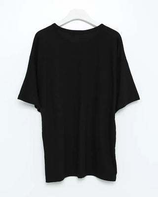 Henley neck simple short-sleeved T-shirt