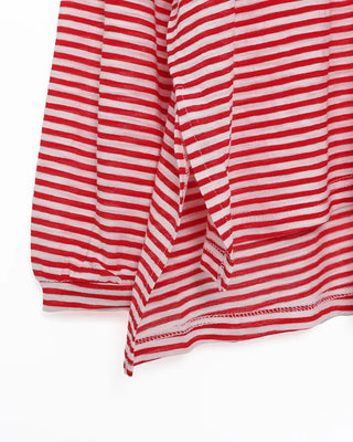 Striped long-sleeved T-shirt