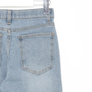 Bootcut denim pants