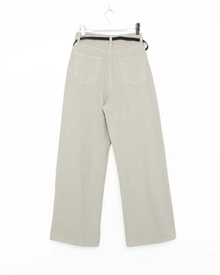 Daily straight denim pants