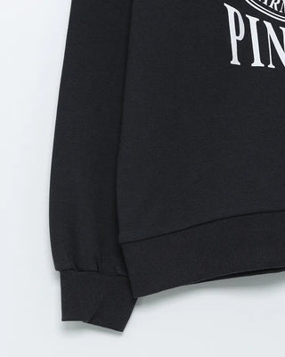 WOOD print sweatshirt