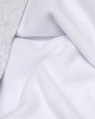 Fleece-lined balloon sweatshirt