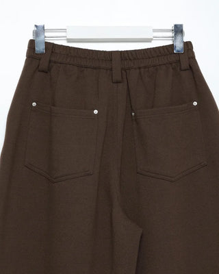 Belt loop wide sweatpants