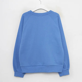 Stitched raglan sweatshirt