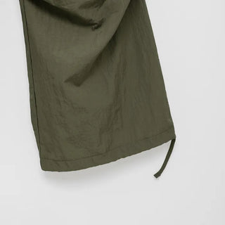 Nylon wide Joker pants