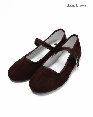 Mary Jane strap flat shoes