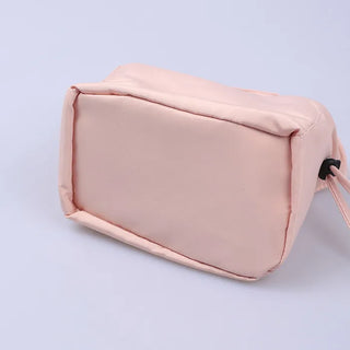 Vivid Shirring Square Tote Bag