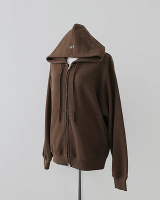(ORIGINAL) Oversized Double Zip Hoodie (Fleece Lined)