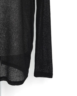 Cutout sheer t-shirt