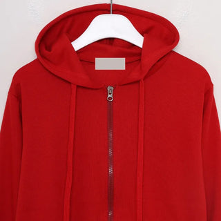 Daily Cropped Hoodie Zip-Up