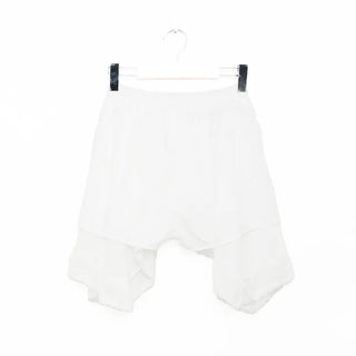 Asymmetrical mini skirt