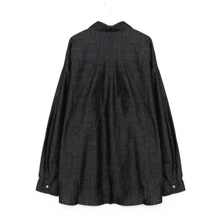 (Unisex) Oversized Denim Shirt