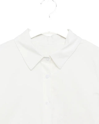 Round Hem Overfit Basic Shirt