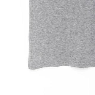 Spun ribbon color-blocked short-sleeved T-shirt