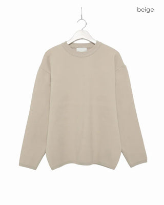 Round neck daily knit