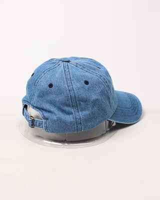 Lettering Denim Cap