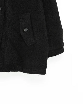 Back-slit half coat