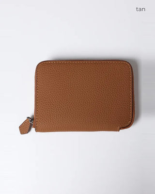 Round Zip Compact Wallet