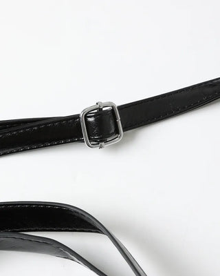 Y2K Leather Shoulder Bag