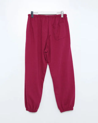 Button-point colorful summer sweatpants