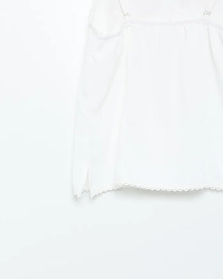 Flower stitch fagoting camisole