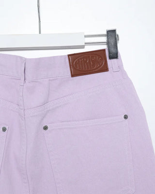 (Unisex) Colored Cotton Wide Pants