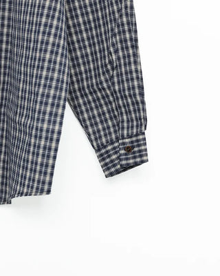 Oversized check shirt