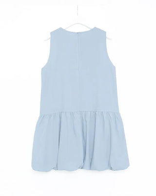 Sleeveless balloon mini dress