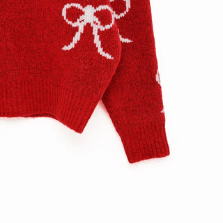 Ribbon Round Knit