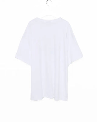 Oversized puffy dog short-sleeved T-shirt