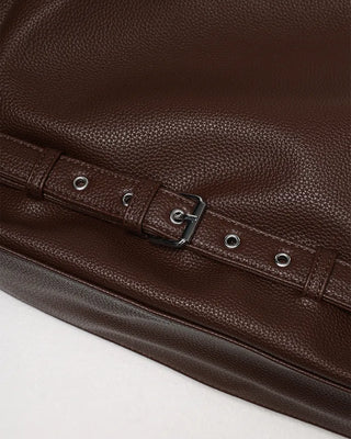 Belt-type square shoulder bag