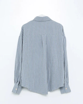 Oversized striped shirt