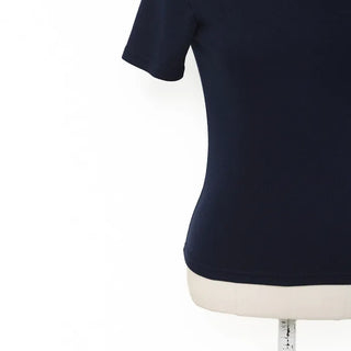 One-off halter strap half-sleeve T-shirt