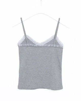 Lace Rib Sleeveless