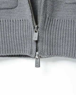 Colored double zip-up jacket