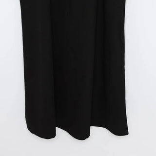 Shirred sleeveless long dress