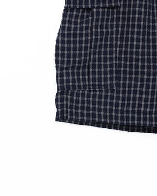 Checked cargo shorts