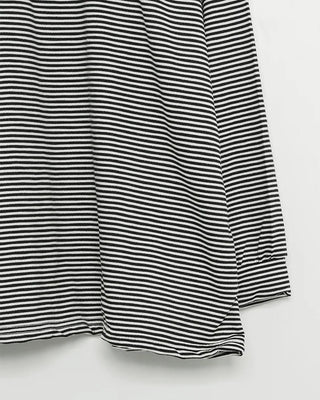 Striped Henley Neck T-shirt