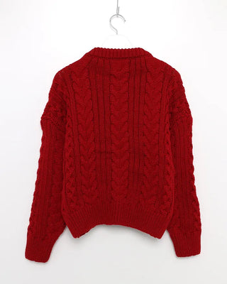 Cable Round Neck Knit
