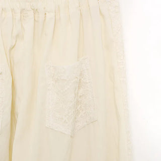 Lace nylon pants