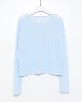 Slub sheer summer cardigan