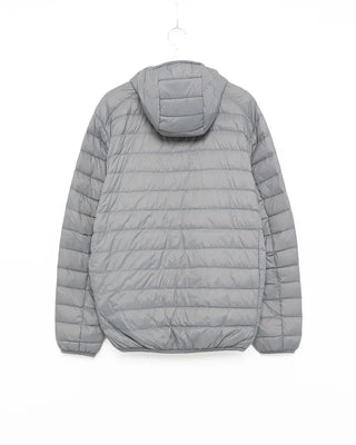 Hooded lightweight down jacket