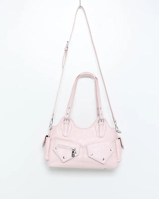Multi-pocket casual shoulder bag