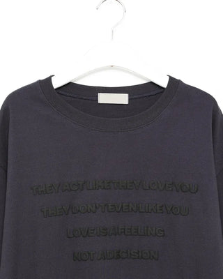Lettering Oversized T-Shirt