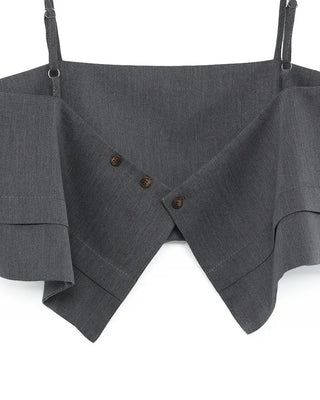 Layered Sleeve Wreath Bustier