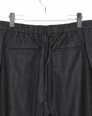 (Unisex) Striped Curved Slacks